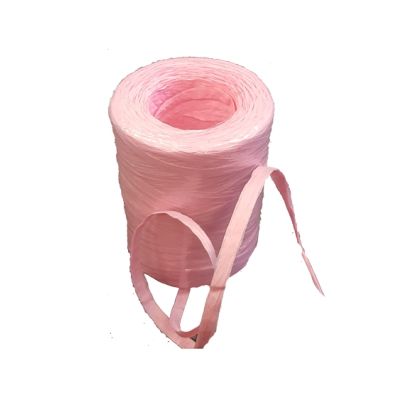 200m Bio Degradable Paper (Rafia) Pink