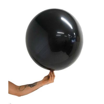 Stretch Satin Ball 56cm (22") Black 