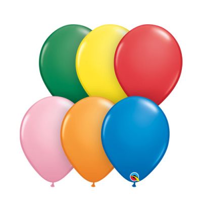 Qualatex Latex 100/28cm (11") Standard Assortment